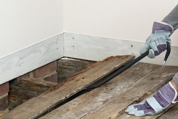 Замена пола