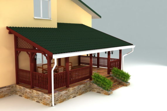 Проекты пристроек к деревянному дому