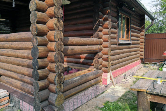 Замена венцов