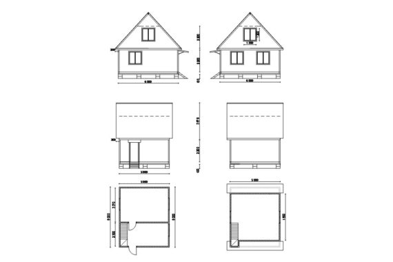 Садовый домик 5х6