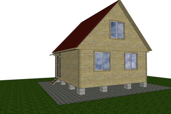 Садовый домик 5х6