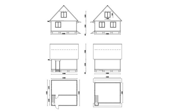 Садовый домик 6х6 Садовый домик 6х6