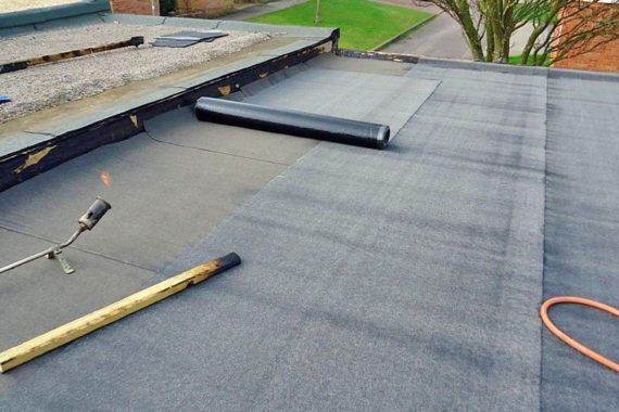 Монтаж кровли гаража