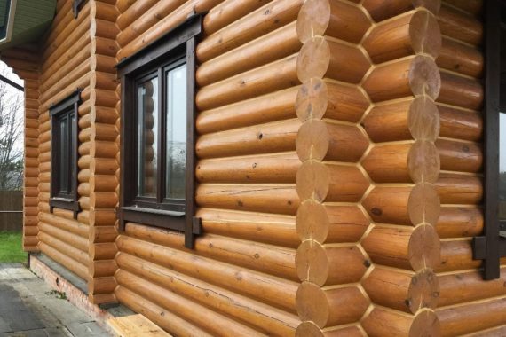 Отделка сруба