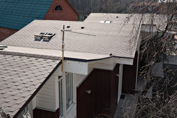 Ремонт крыши таунхауса