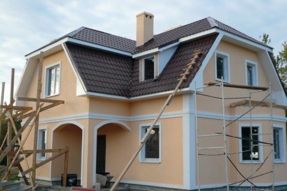 Ремонт крыши коттеджа
