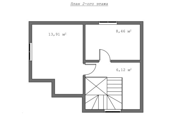 Дом 7х9 два этажа Дом 7х9 два этажа
